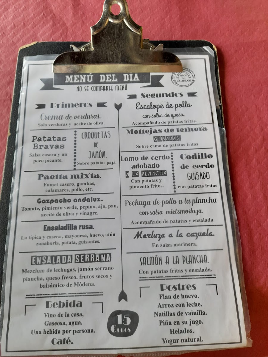Menu Arco Del Cenador-2
