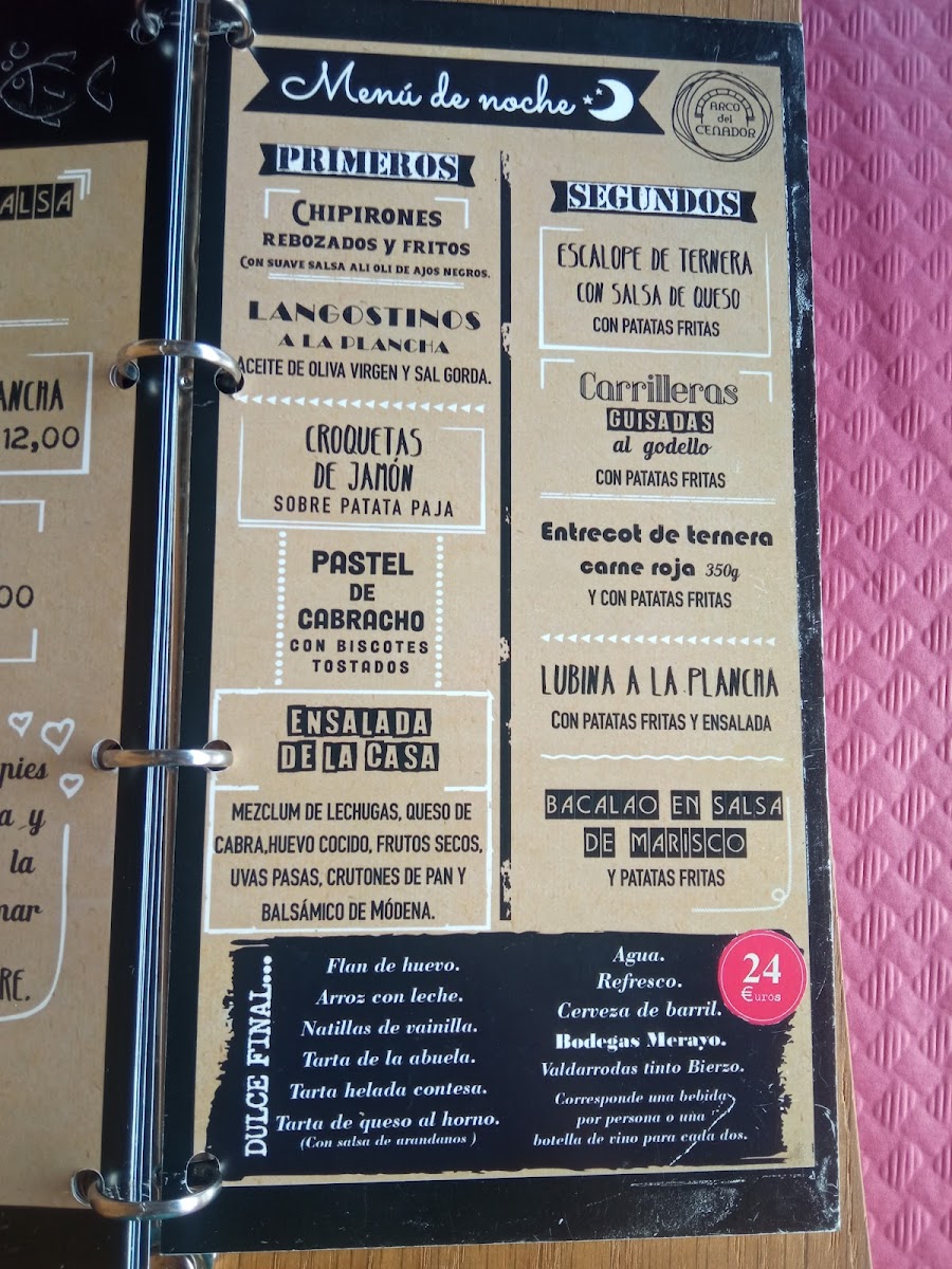 Menu Arco Del Cenador-6