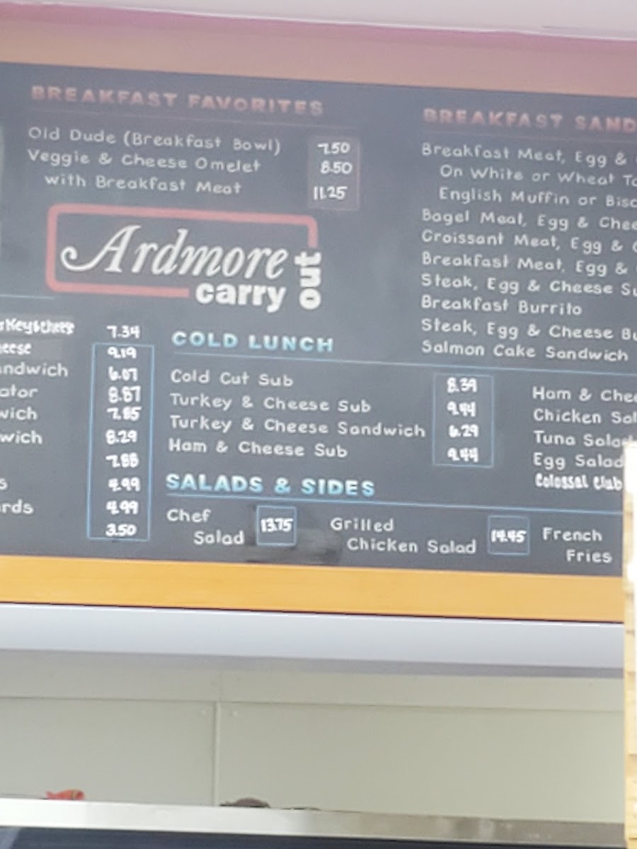 Menu Ardmore Carry Out-1