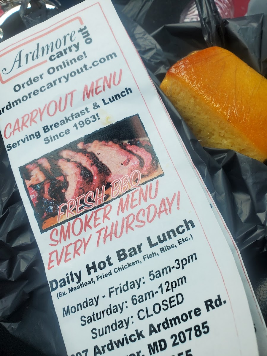 Menu Ardmore Carry Out-4
