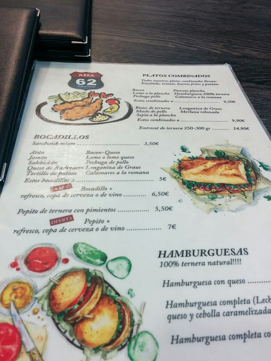 Menu Area 62 El Pueyo-9
