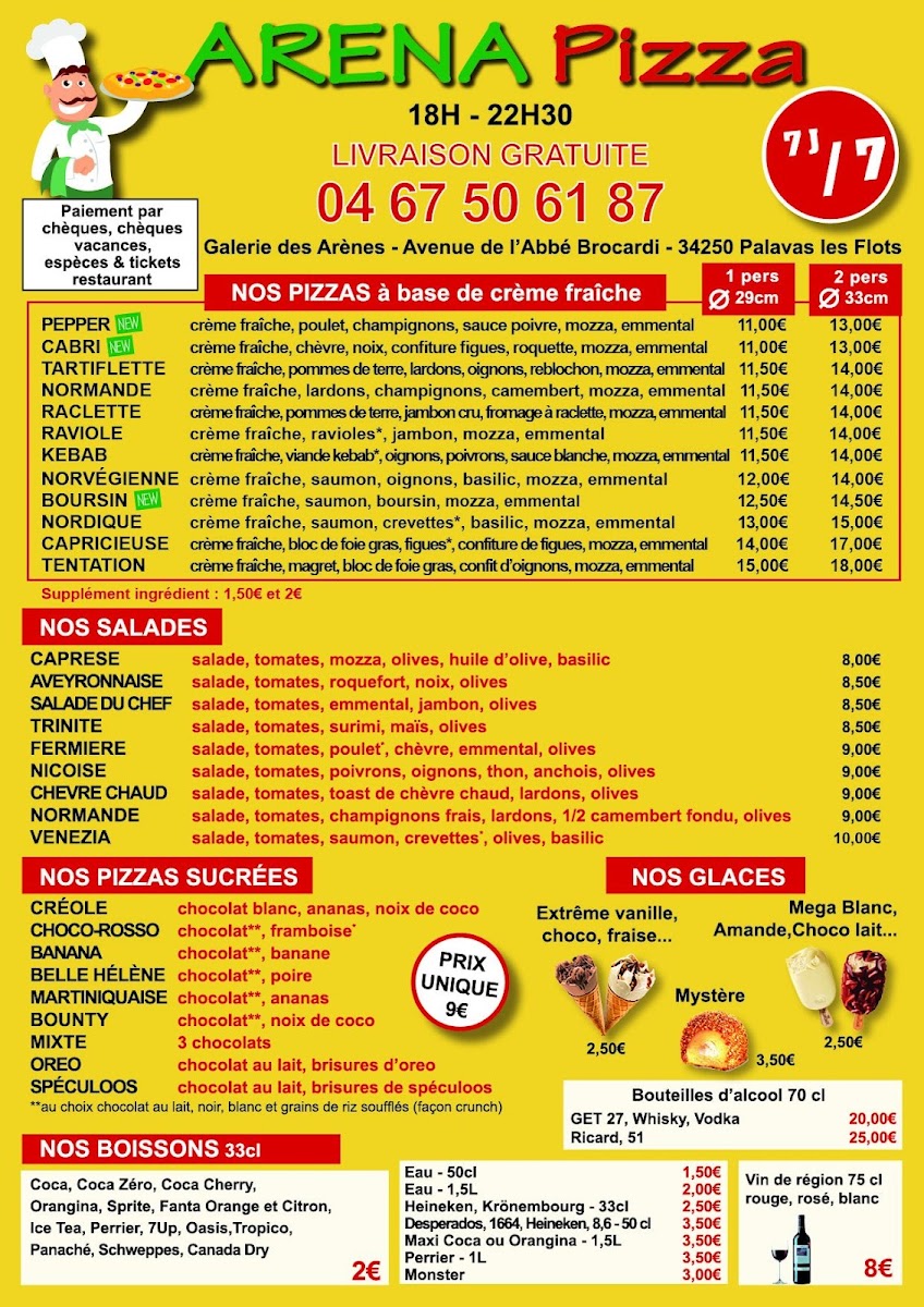 Menu Arena Pizza-2