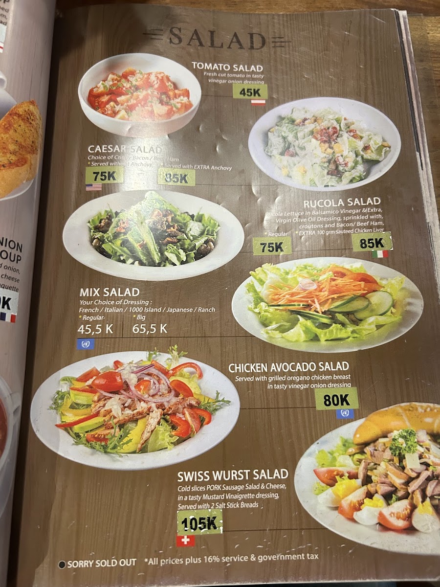 Menu Arena Pub & Restaurant-10