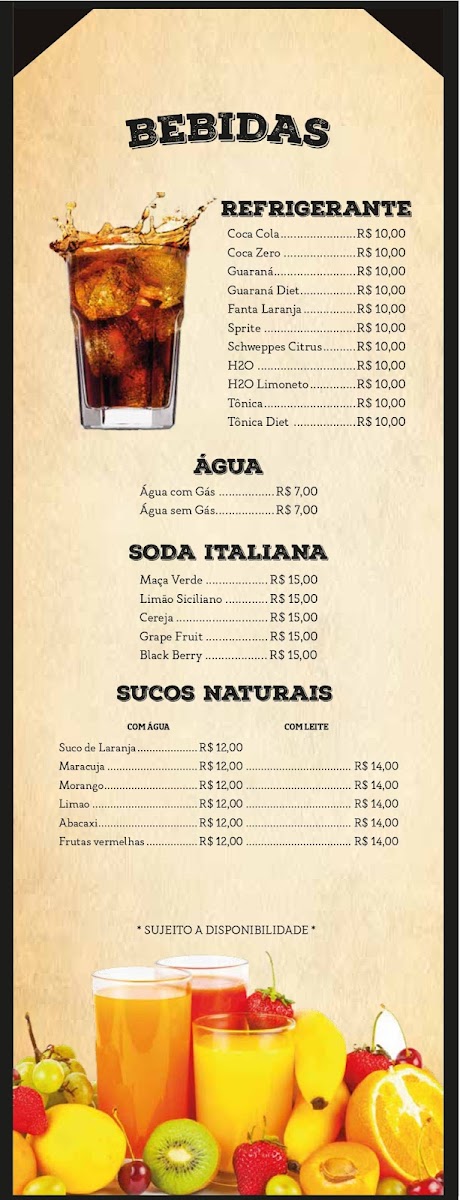 Menu Argentine Bar-2