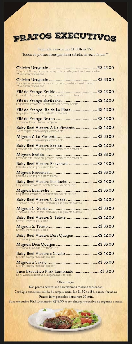 Menu Argentine Bar-3