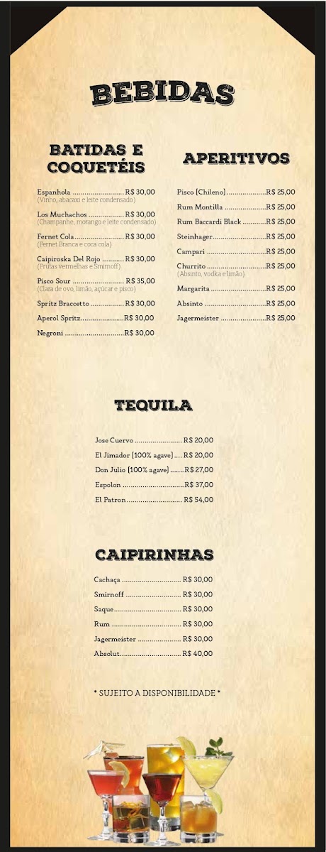 Menu Argentine Bar-5