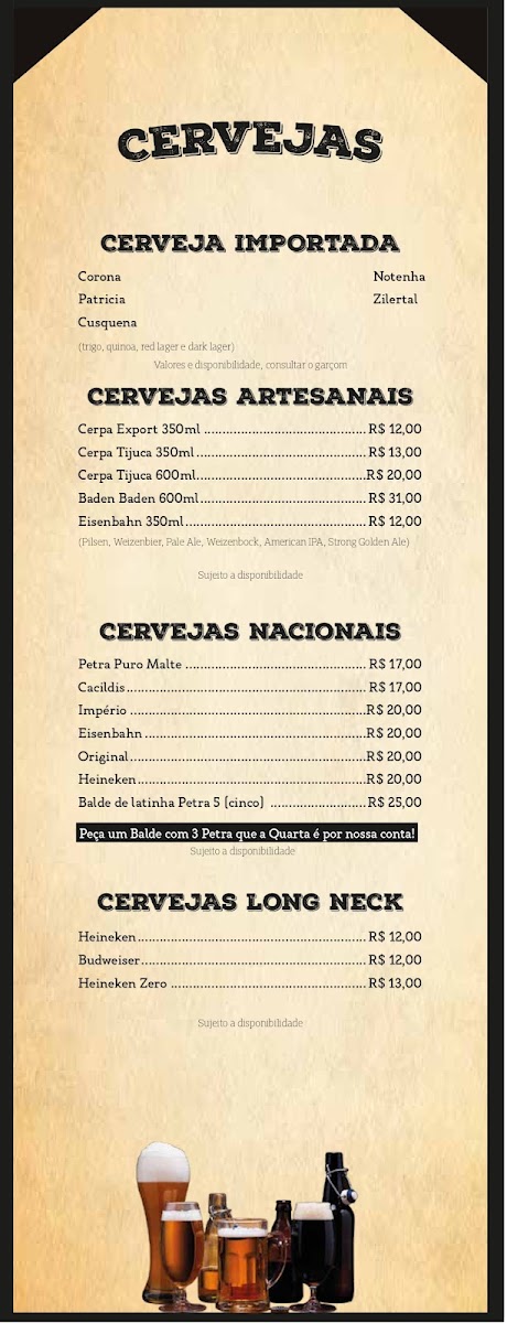 Menu Argentine Bar-8