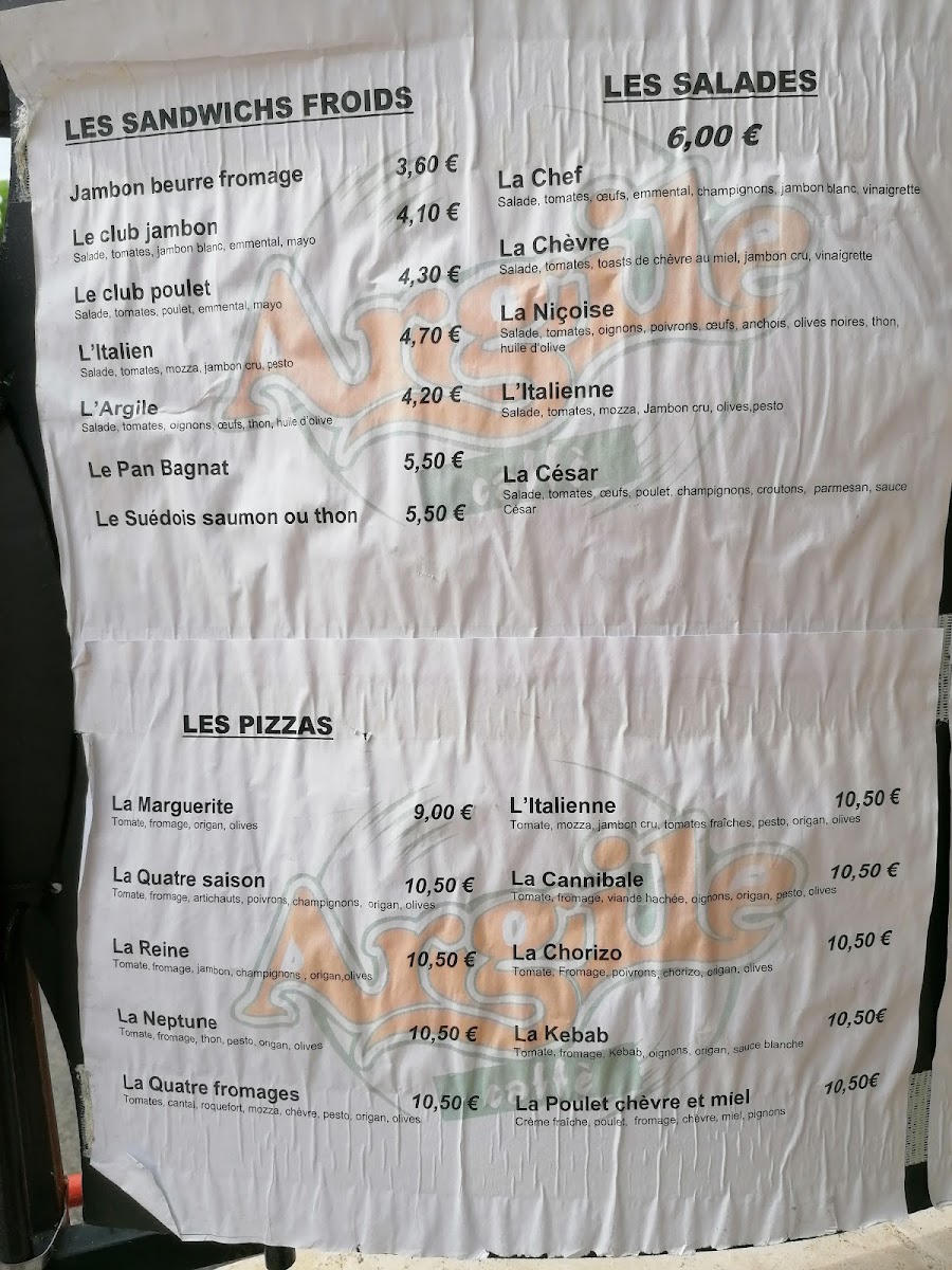 Menu Argile Caffe-2