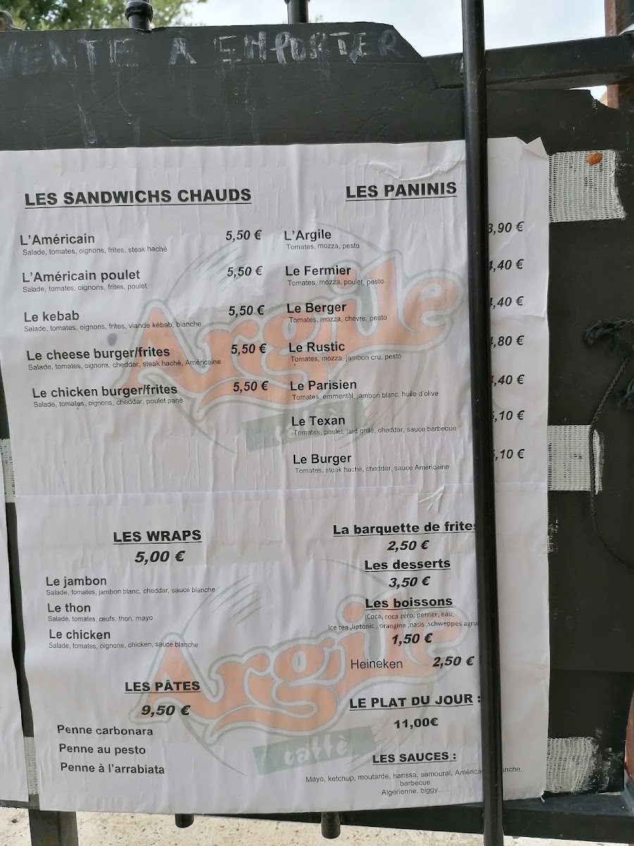 Menu Argile Caffe-6
