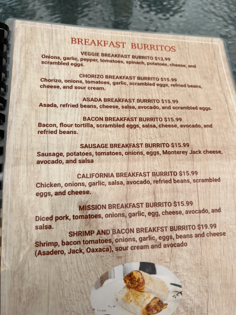 Menu Ariel's Breakfast-2