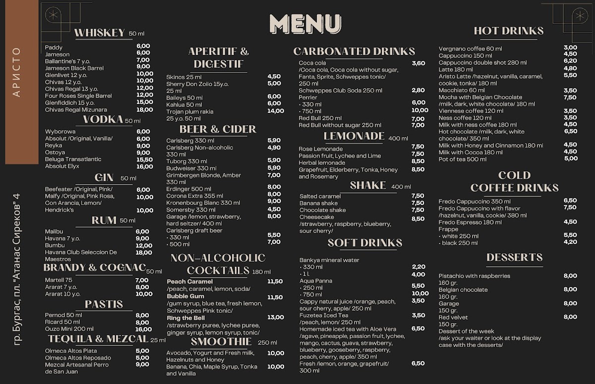 Menu Aristo-4