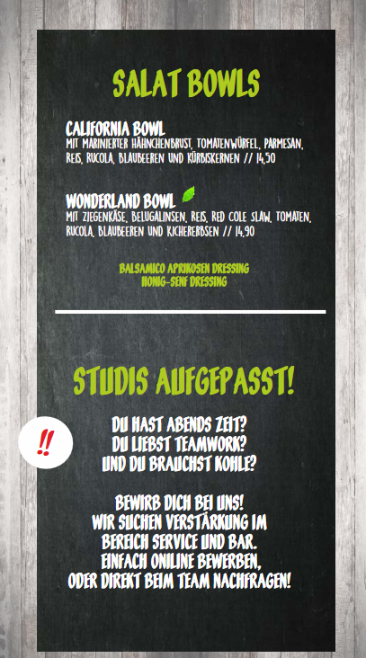 Menu Arizona Erlangen-5