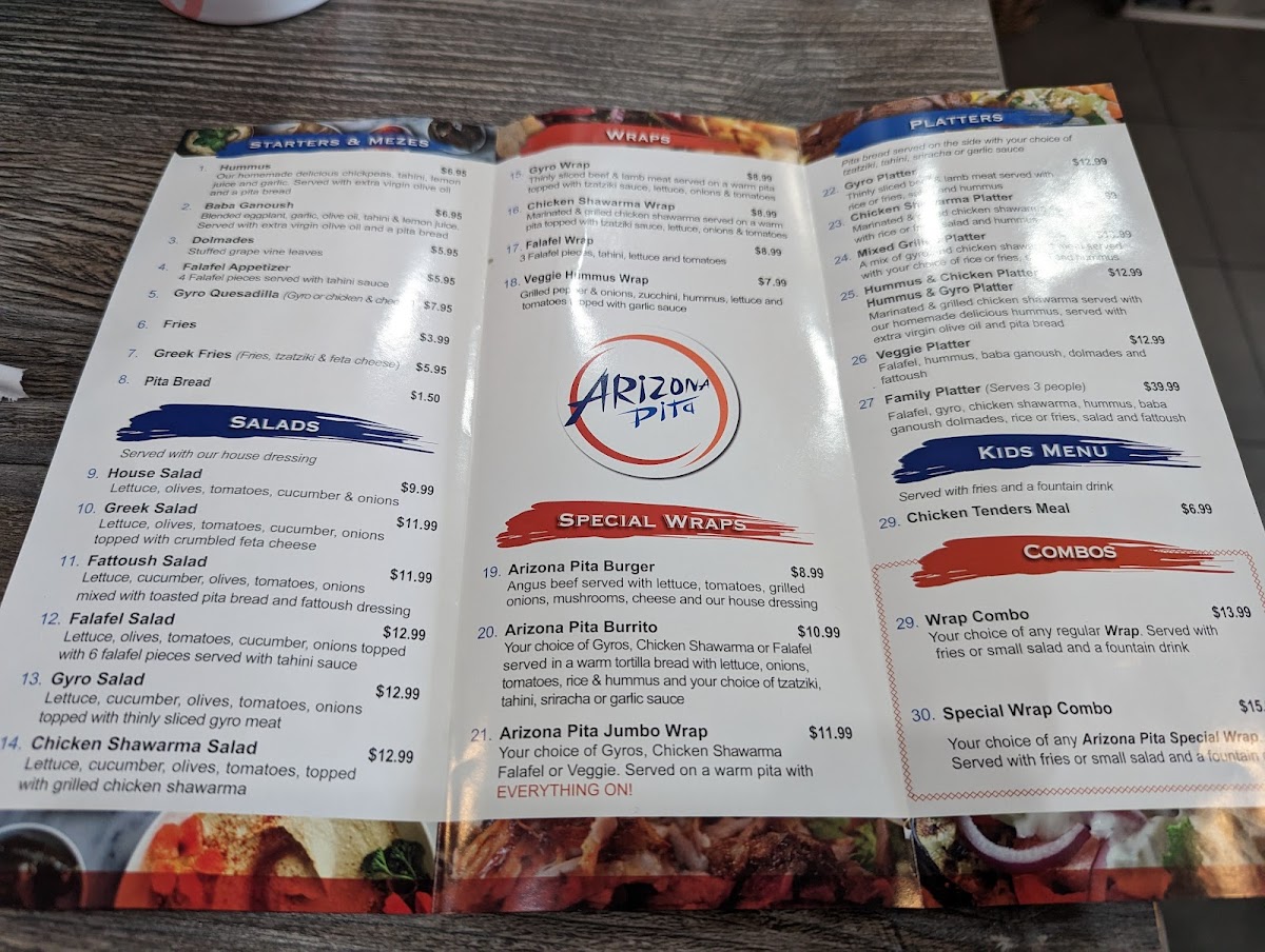 Menu Arizona Pita-2