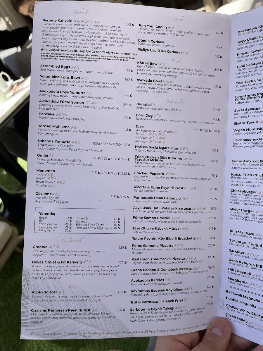 Menu Arka Bahçe Istanbul-3