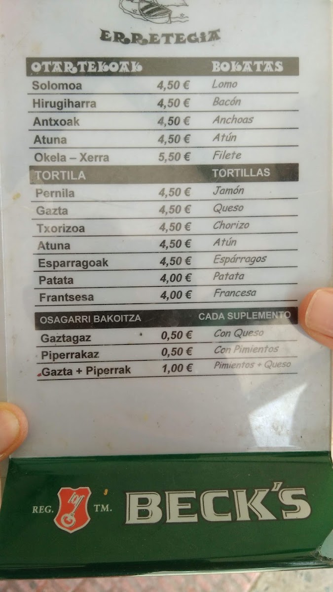 Menu Arketa Erretegia-7