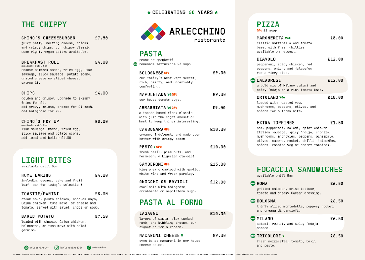 Menu Arlecchino-2
