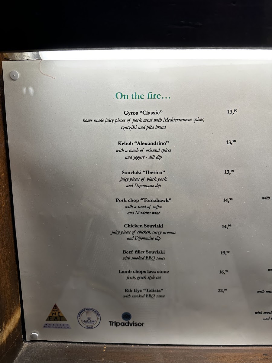 Menu Aφrodite Garden Restaurant-8