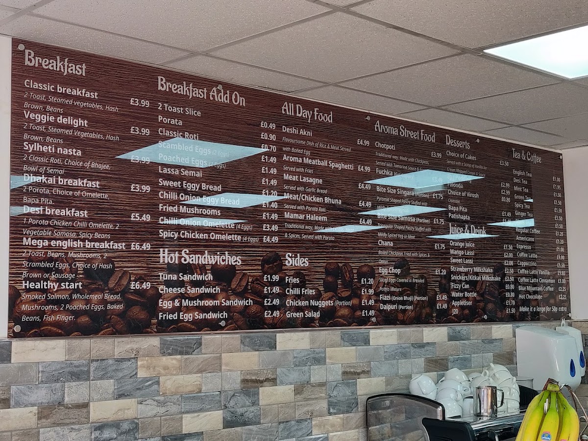 Menu Aroma Coffee House & Desi Restaurant-10