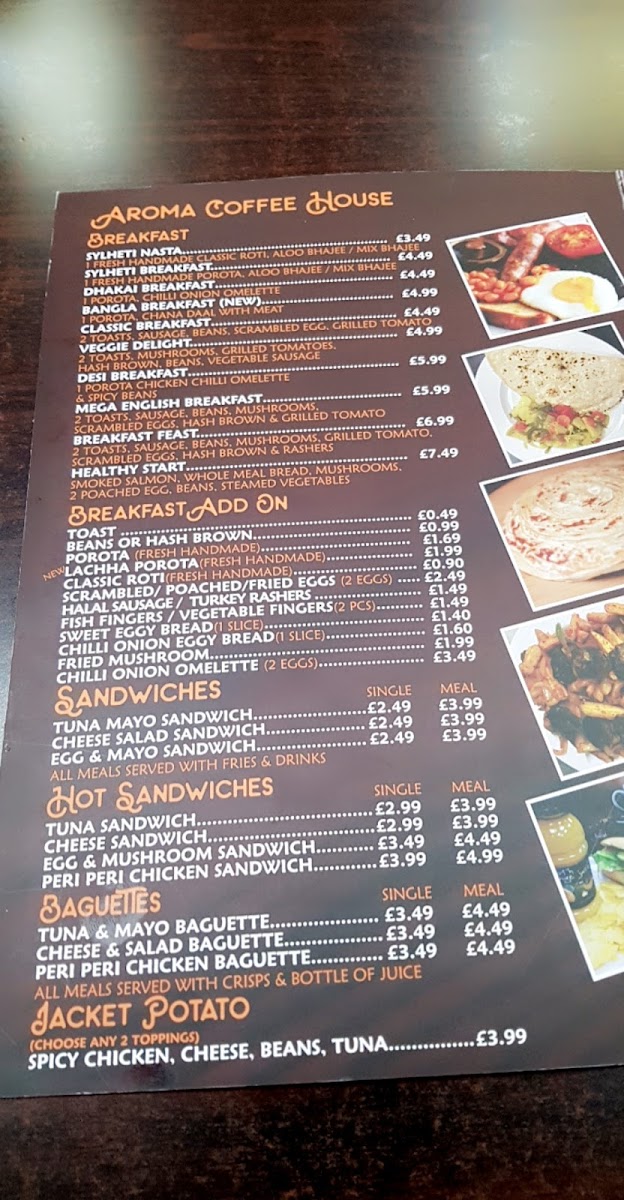 Menu Aroma Coffee House & Desi Restaurant-5