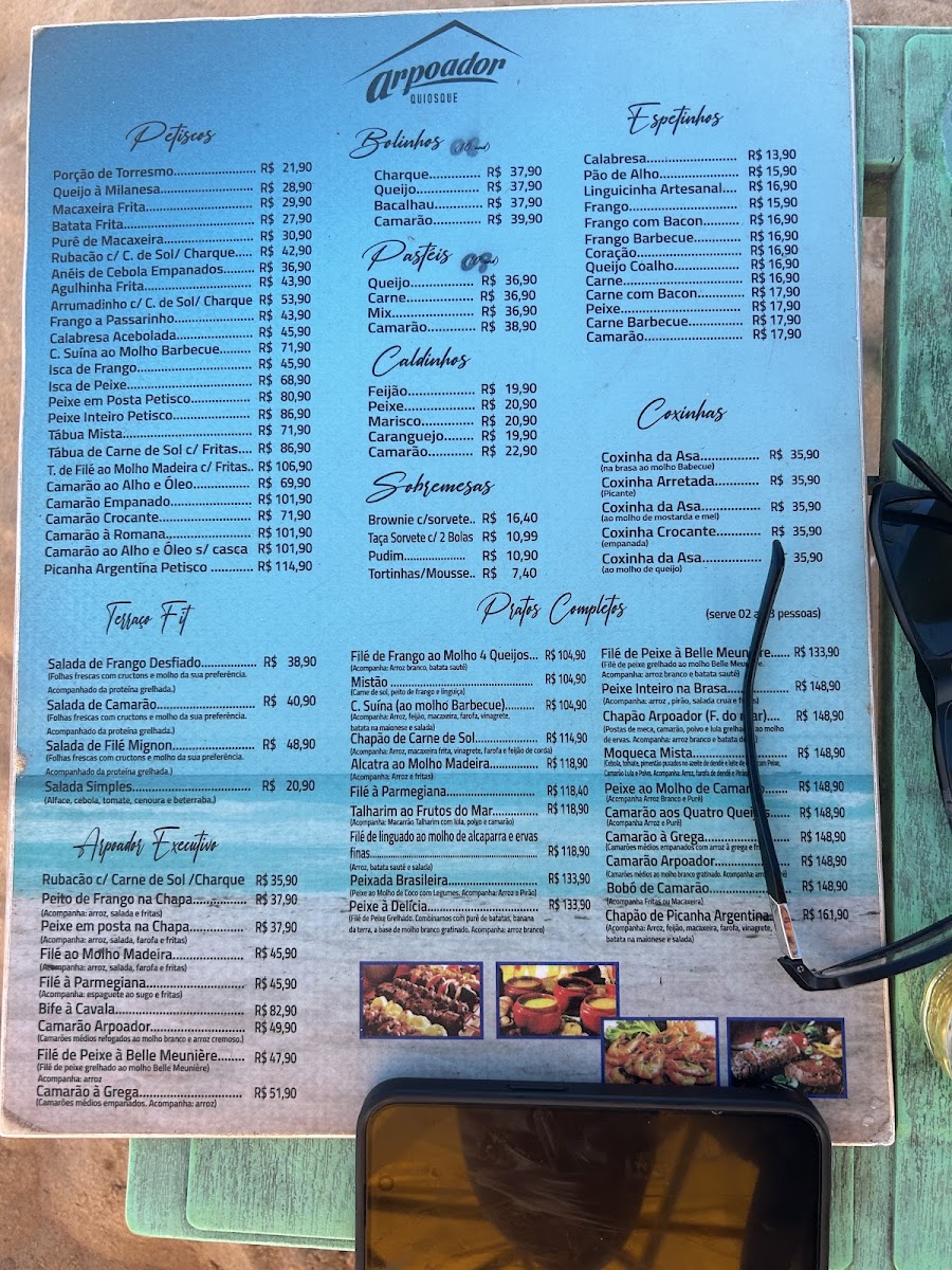 Menu Arpoador Bar E Restaurante-1