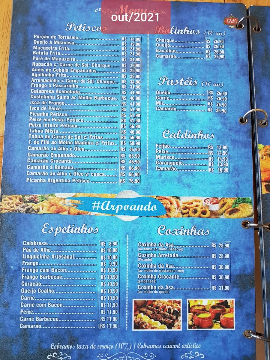Menu Arpoador Bar E Restaurante-2