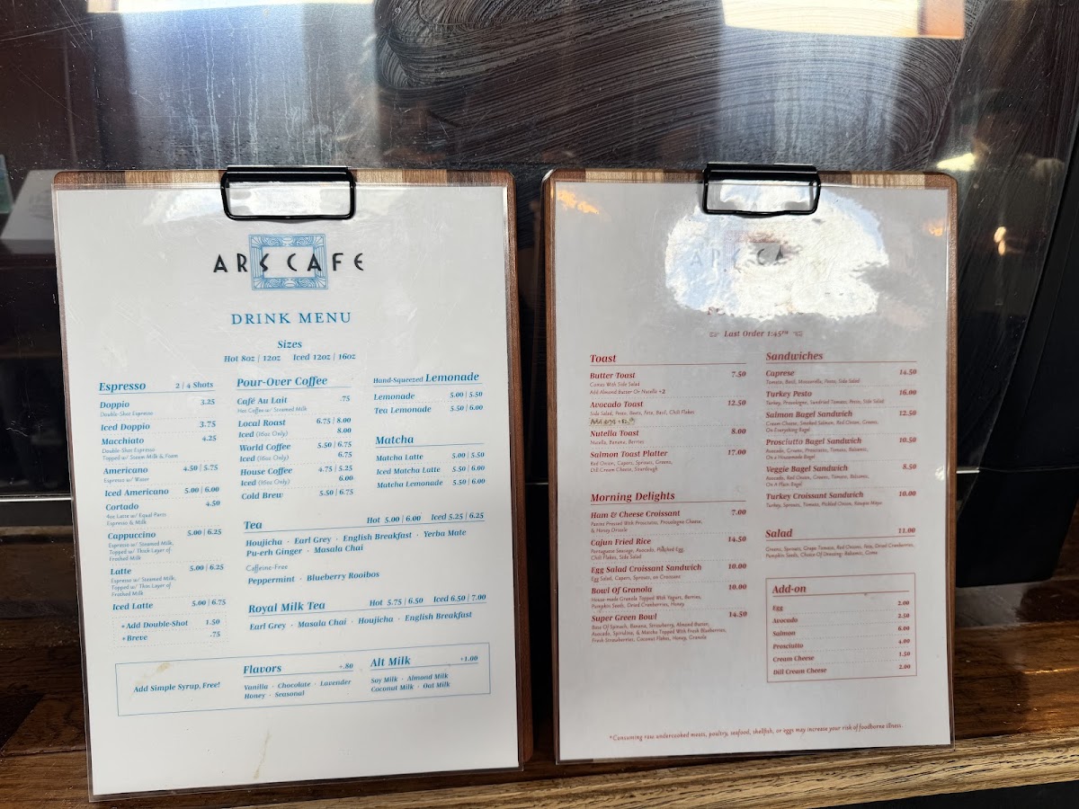 Menu Ars Cafe-10