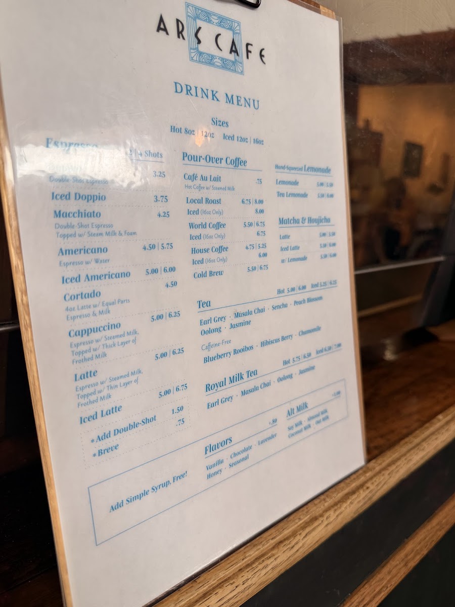 Menu Ars Cafe-8