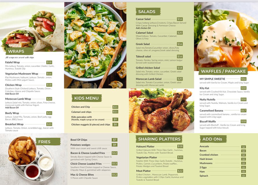 Menu Art De Cafe-2
