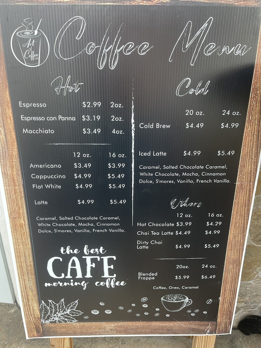 Menu Art Of Coffee Cafe-2