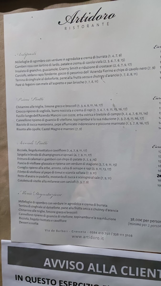 Menu Artidoro Restaurant-10