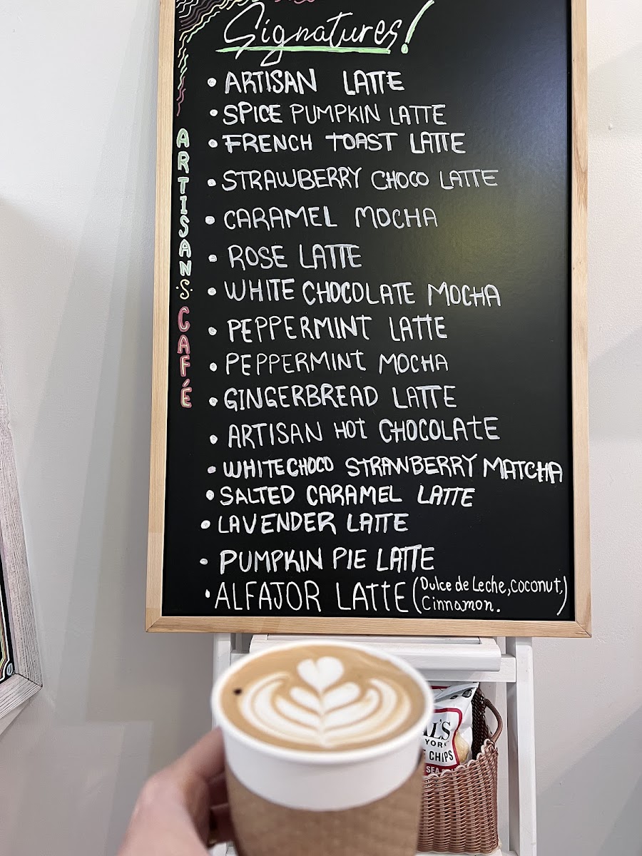 Menu Artisan Cafe-3