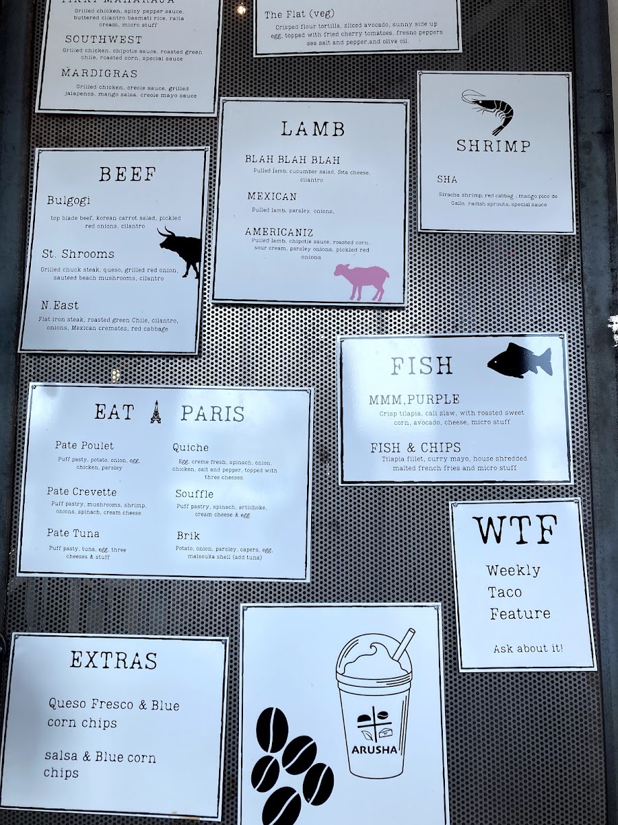 Menu Ar•u•sha Coffee & Tea-6