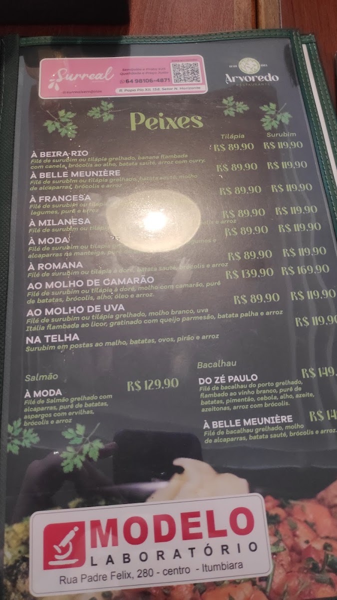 Menu Arvoredo - Restaurante, Pizzaria E Choperia-2