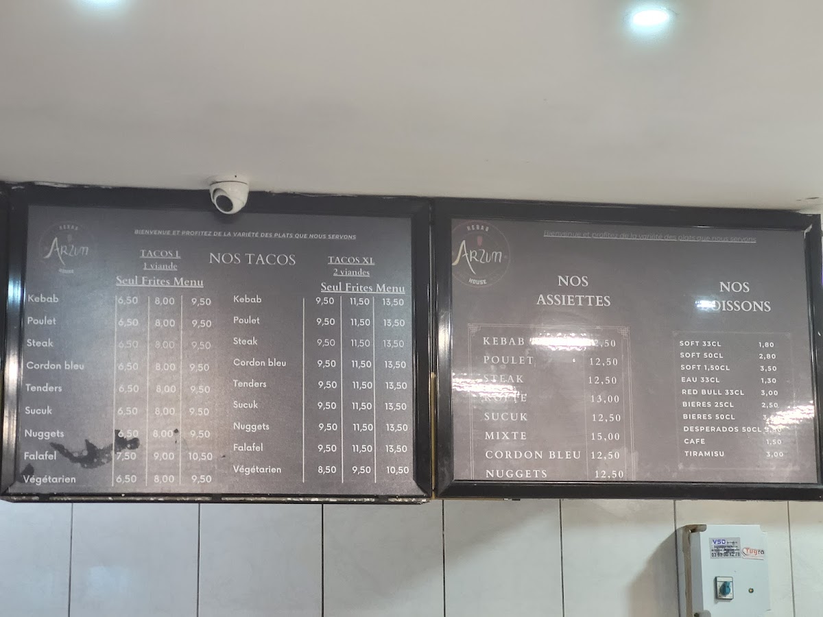 Menu Arzum Kebab-5