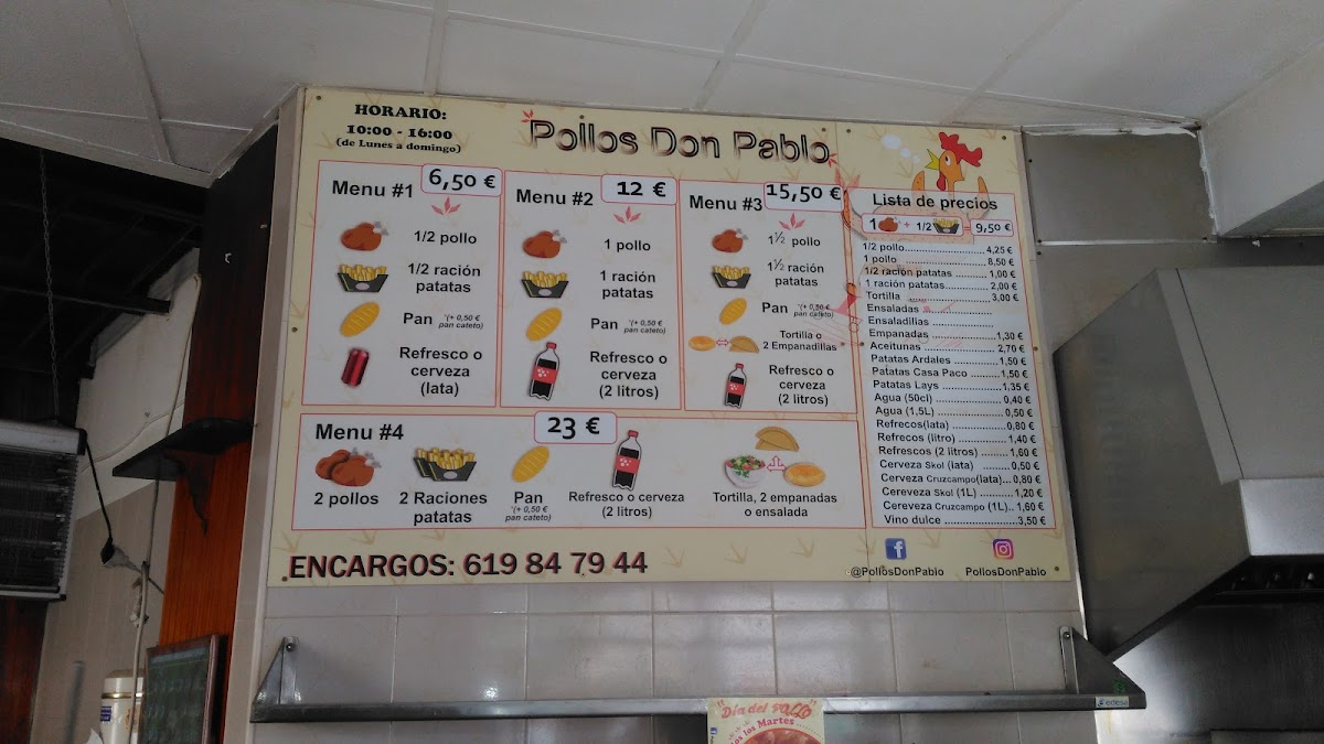 Menu Asador De Pollos Don Pablo-3