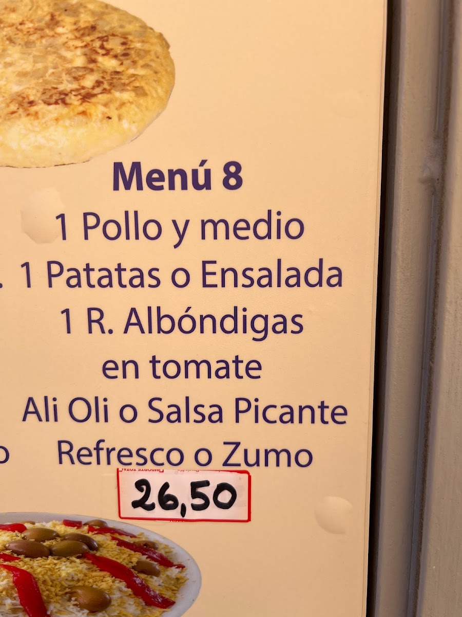 Menu Asador De Pollos Las Delicias-3
