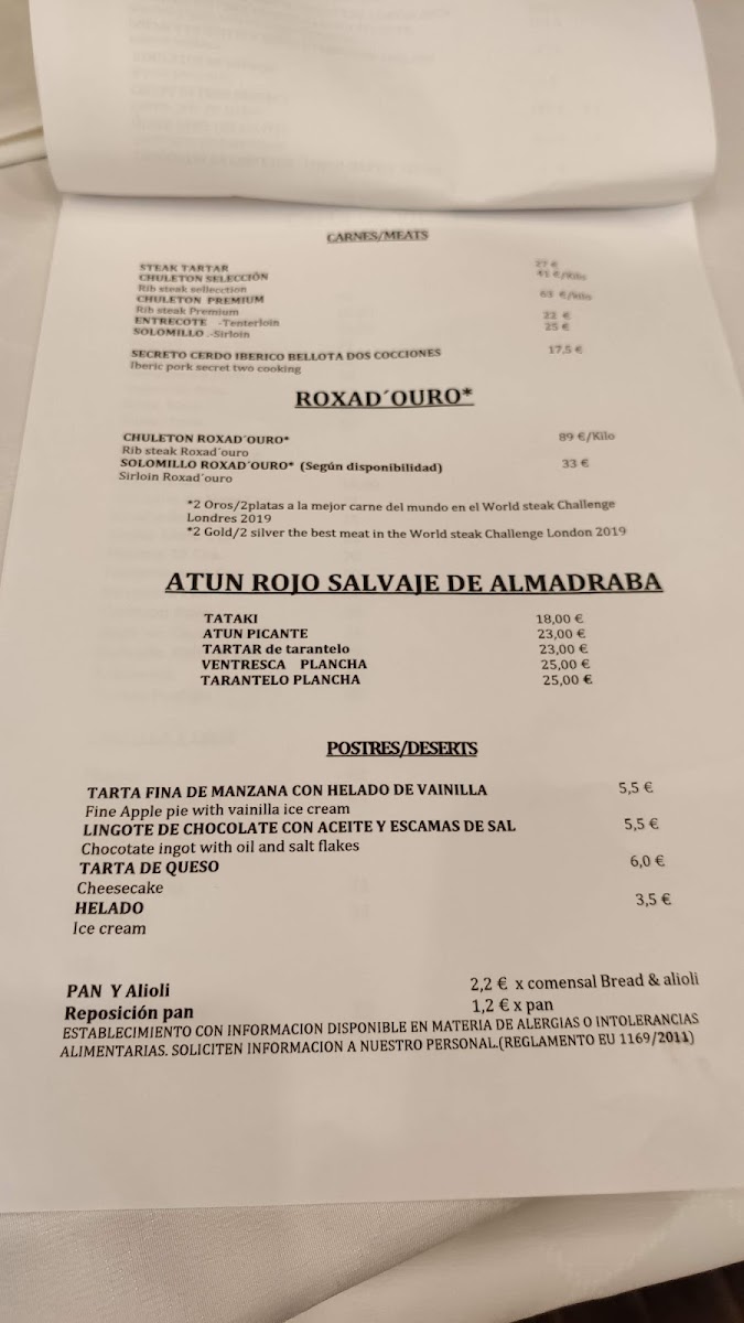 Menu Asador Marisquería Puro Fuego-3