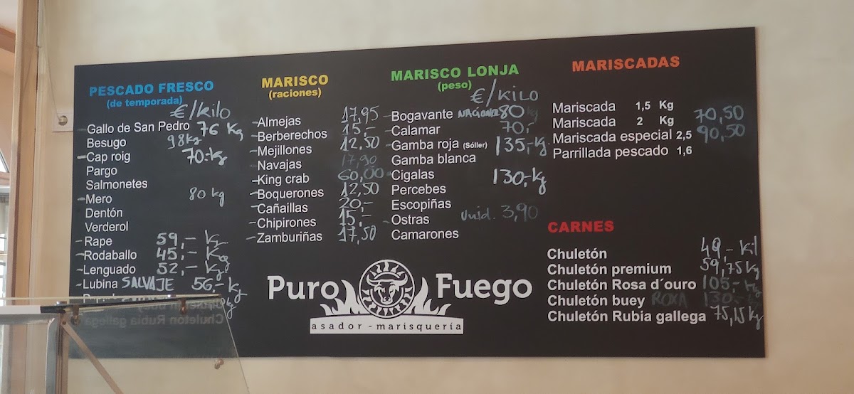 Menu Asador Marisquería Puro Fuego-6