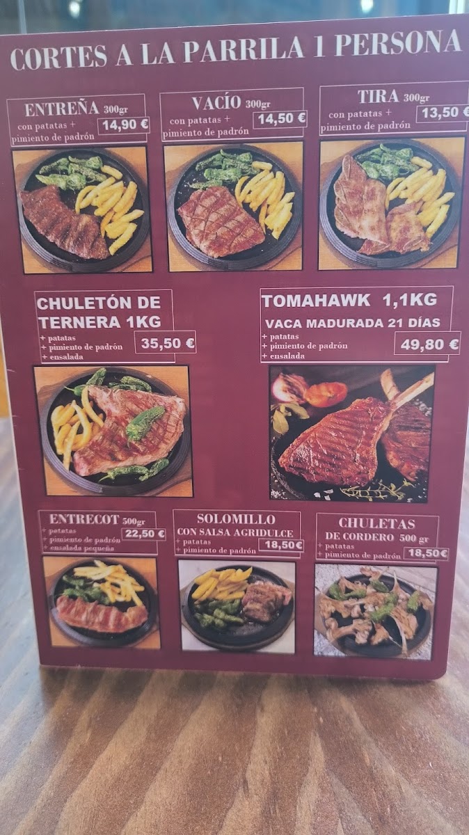 Menu Asador Y Pollos A La Brasa El Fogón Madrid - Pueblo Nuevo-5