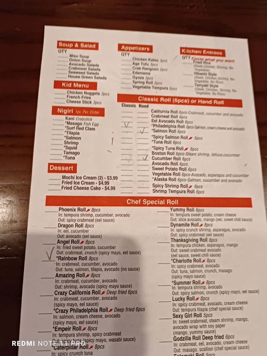 Menu Asahi Sushi-6