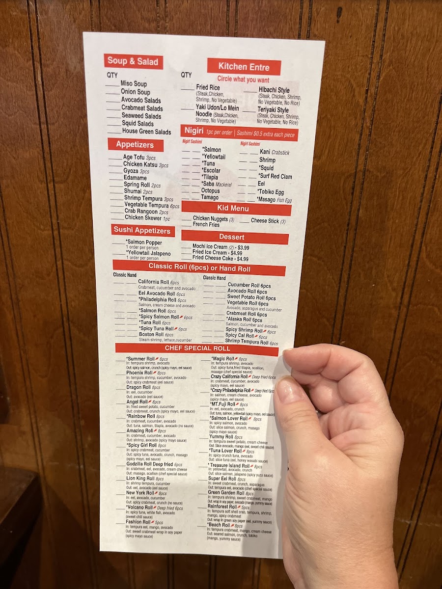 Menu Asahi Sushi-7