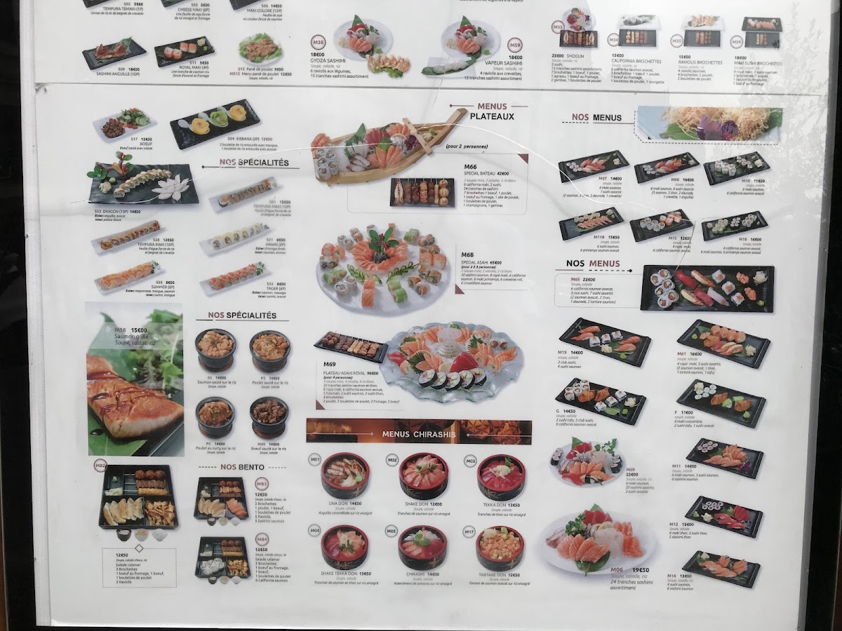Menu Asahi-2