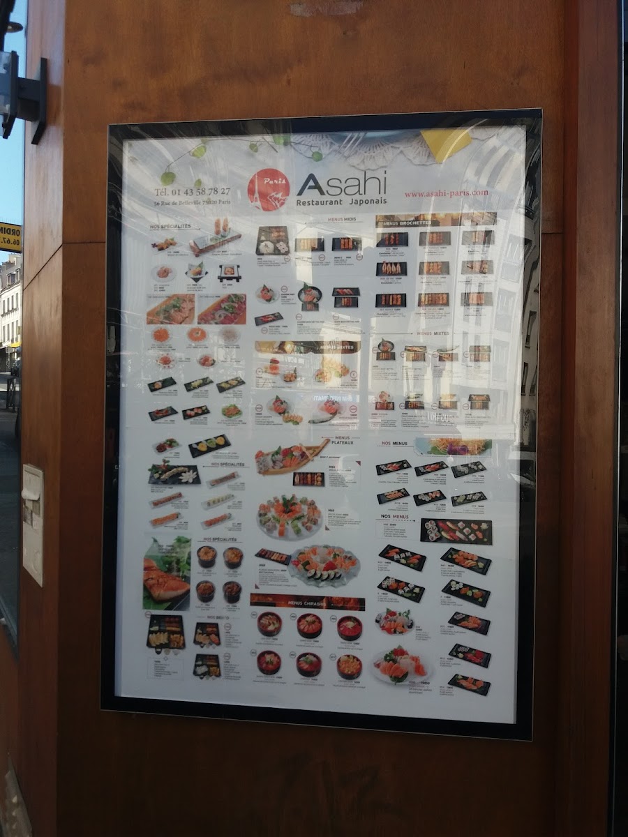 Menu Asahi-4