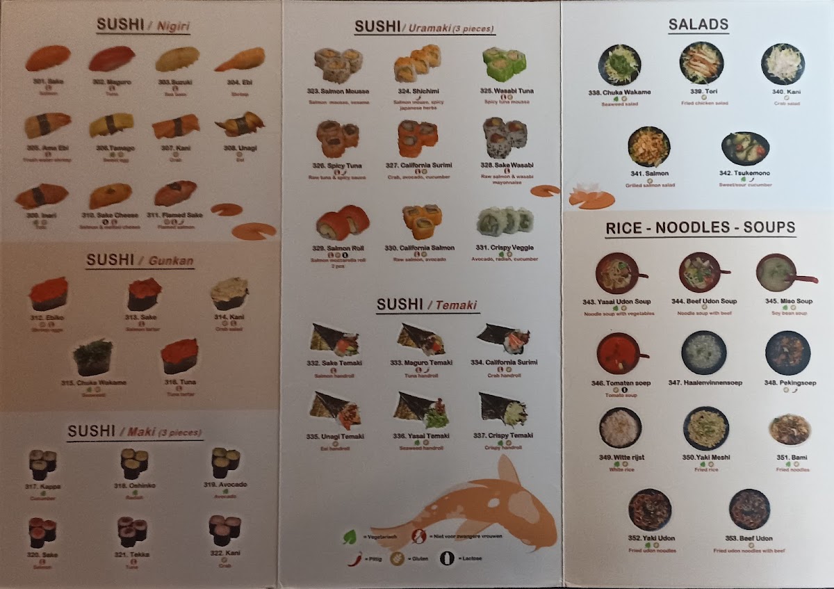 Menu Asaka-4