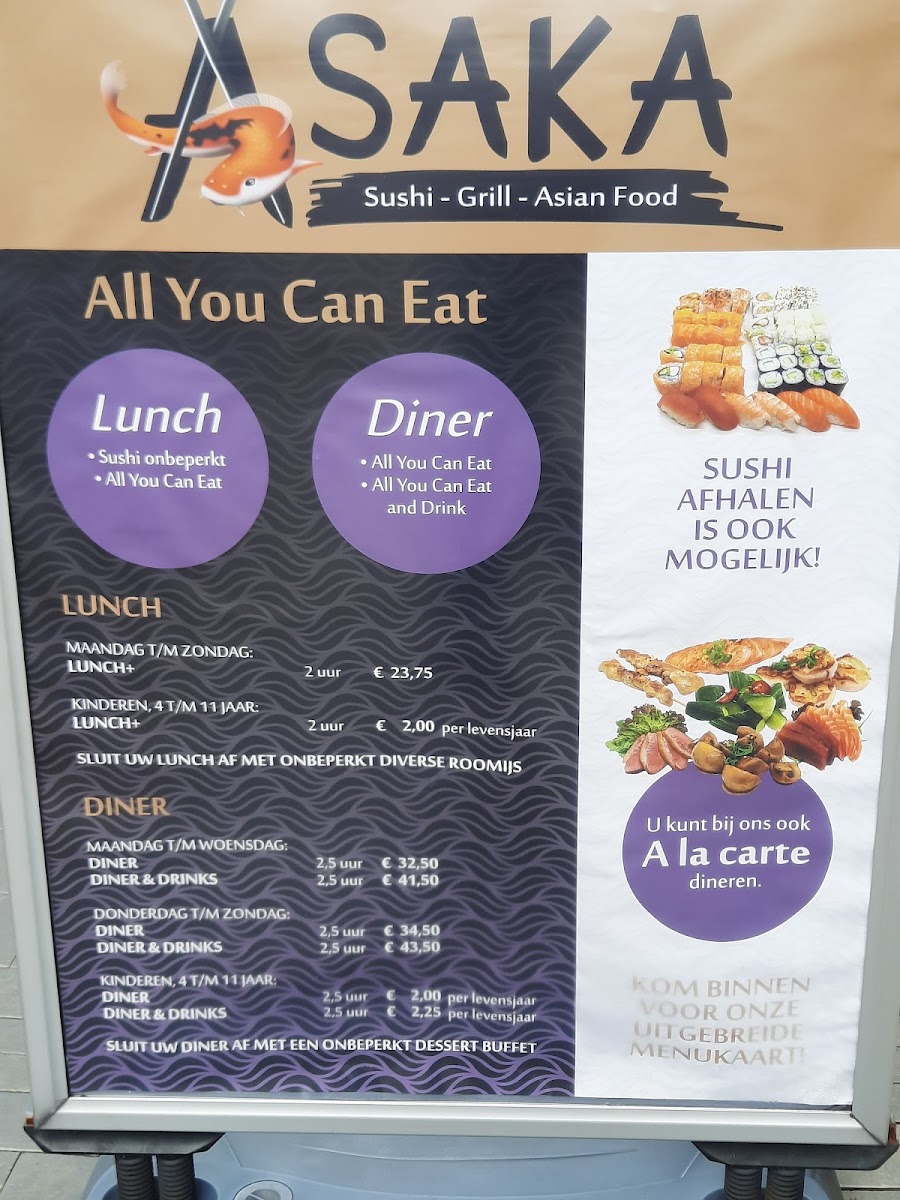 Menu Asaka-6