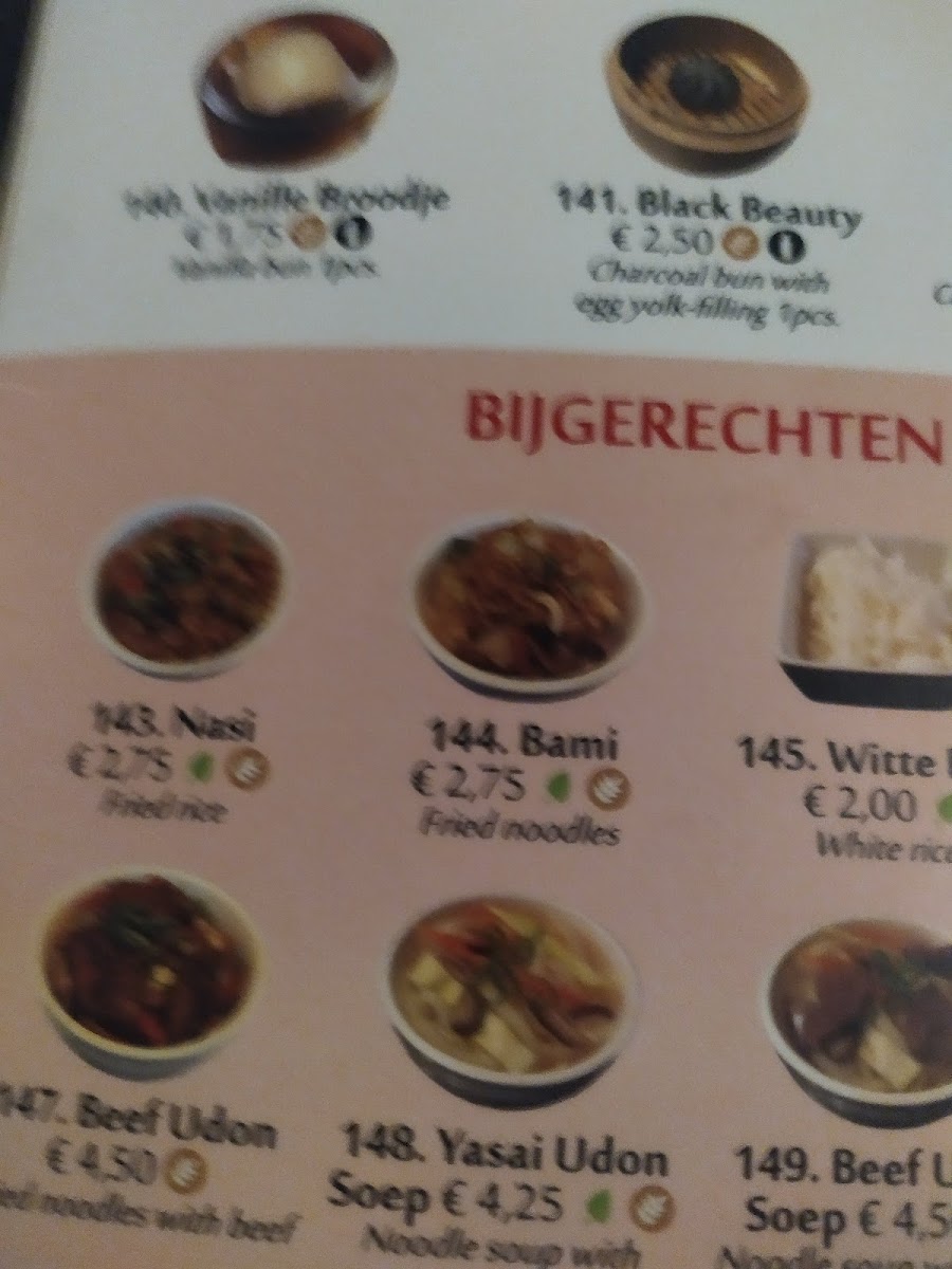 Menu Asaka-9