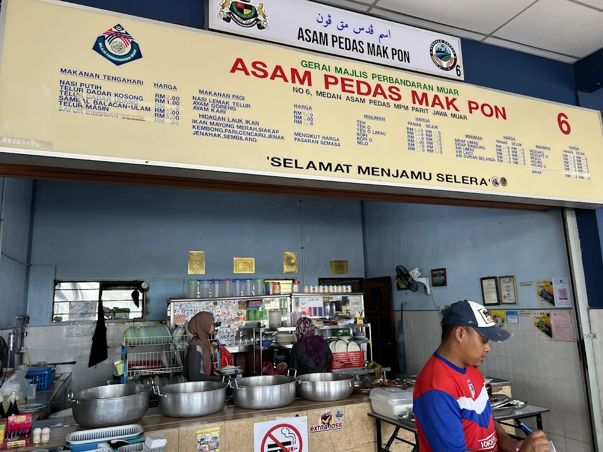Menu Asam Pedas Mak Pon Parit Jawa-2