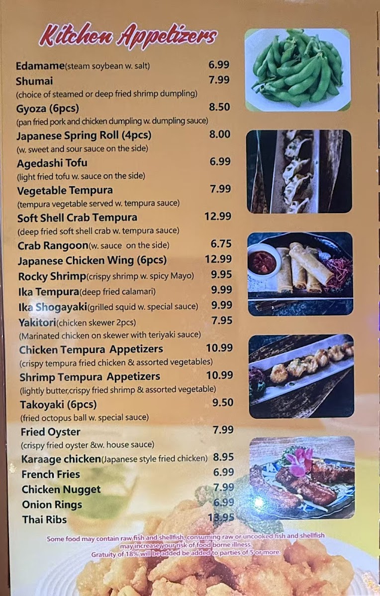 Menu Asami Hibachi Sushi Bar-3