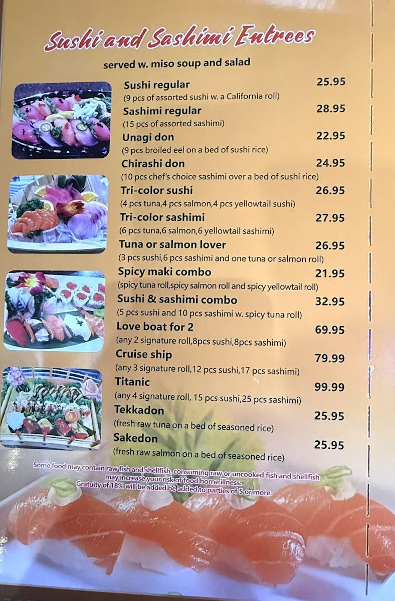 Menu Asami Hibachi Sushi Bar-4