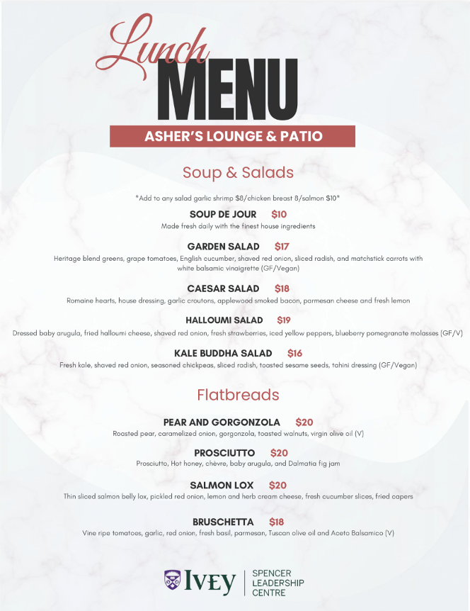 Menu Asher's Restaurant & Patio-6
